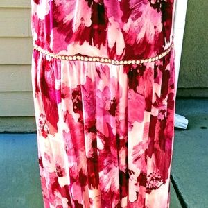 Women's floral dress